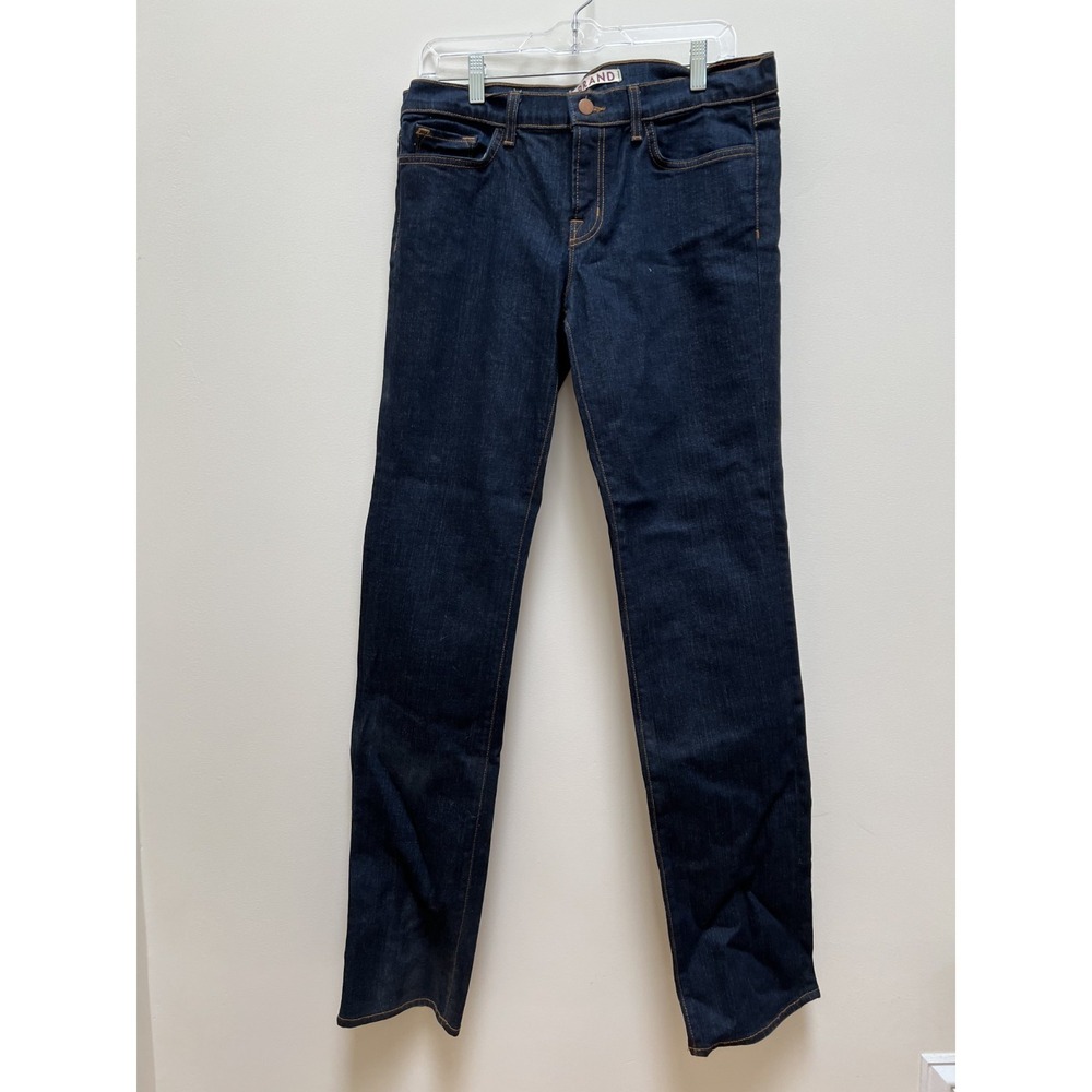 J Brand Womens Indigo Curvy Fit Cigarette Leg Jeans Size 31 Made In‎ USA Y2K NWT